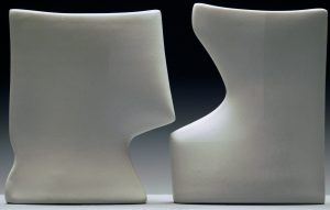 two objects at equal distance acting as if they care